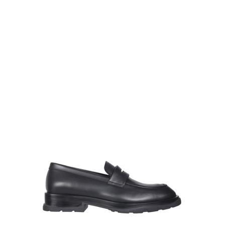 Alexander McQueen Instappers , Zwart , Heren , Maat: 43 EU Instappers & Slip ons