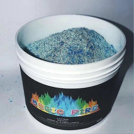 500g Magics Flame Eld Färgförändrande Pulver Säker Formula Eldflamma Färgämne för Camping Lägereld