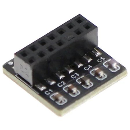 Kompatibel med ASUS 14Pin LPC H bundkort TPM 2.0 sikkerhedsmodul