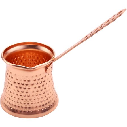 Tyrkisk tyrkisk kaffemaskine tyrkisk kaffe kobber tyrkisk kaffemaskine til Cezve CaféTéria metalhåndtag Cevze