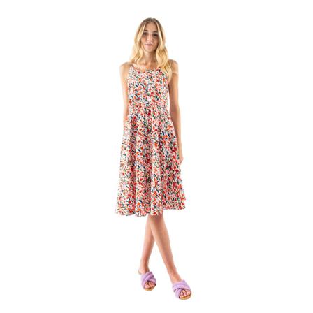 Molly Bracken La387cap midi Kjole Hvid, Dame