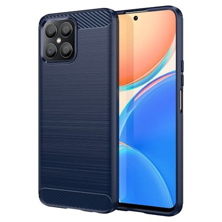 Carbon Flex Suojakotelo Honor X8 - Sininen