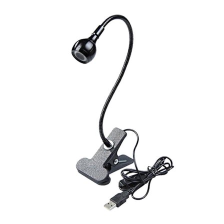 LED Skrivbordslampa Svängarm Lampa med Klämma Ögonvänliga Lampor Hemmakontor