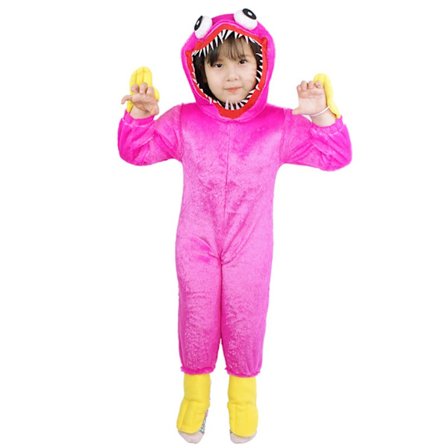 Huggy Wuggy Kostyme Poppy Playtime Suit Barnedrakt