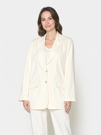 B. COPENHAGEN - Blazer - Råhvid - Oversized