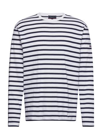 Breton Striped Shirt "Crozon" T-shirts Long-sleeved Vit Armor Lux
