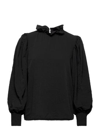 Viyomi High Neck L/S Top/Su/Pb Black Vila
