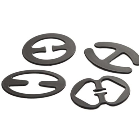 3 kpl Liukumattomat rintaliivien olkaimet, säädettävät rintaliivien olkaimen pidikkeet naisille Model 3