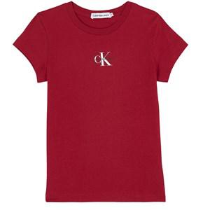 Kids - Calvin Klein Jeans Branded T-Shirt Red 14 Years - Tops - 14 years - Red