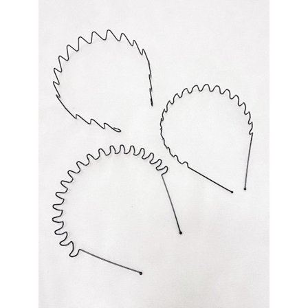 REA__REA__3 Svarta Vågiga diadem i metall