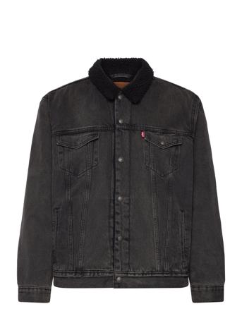 Type 3 Sherpa Trucker Mothersh Farkkutakki Denimtakki Black LEVI ́S Men