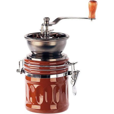 Handkaffekvarn: Kaffekvarn "Genoa" 10*10*15cm(Manuell kaffekvarn)-