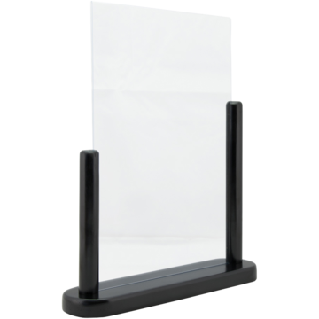 Skyltställ med Träram Securit