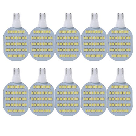 Auton valot Ajovalo T10 W5W 192 921 194 158 38SMD Automaattinen sumuvalo LED-polttimot Vedenpitävä ajovalo 10x