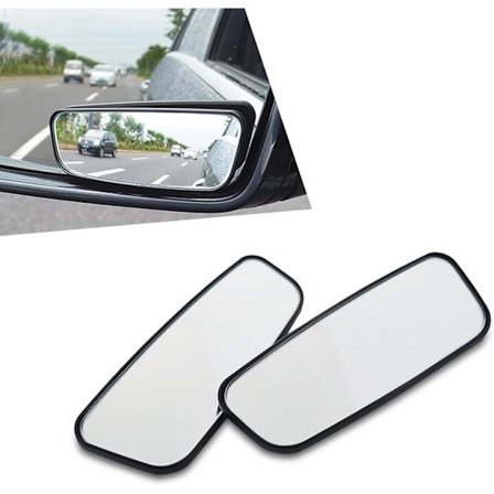 2 Bakspegel Blind Spot Spegel Dubbel Krökning Spegel Backning Assist Justerbar Blind Spot Spegel Synfält Expansion Tillbehör