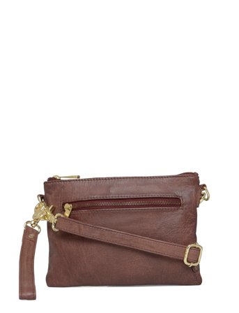 DEPECHE Small Bag / Clutch - Brown - ONE SIZE