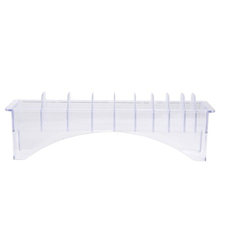 10 Fack Gräns Kam Hårklippare Positioneringsbroms Kam Organizer Förvaringsfodral