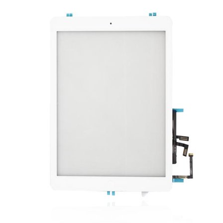 iPad Air/iPad 5 Glas med Touchskärm med Hemknapp - Vit