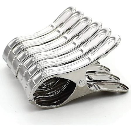 Stora Strandhandduksklämmor i Rostfritt Stål Klädnypor Strandhandduk--BY