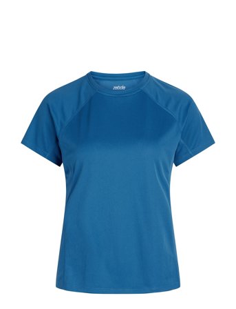 ZEBDIA Women Sports T-Shirt - Blue - XS