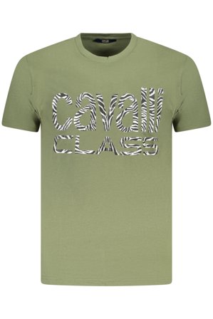 Cavalli Class T-shirt Maniche Corte Uomo Verde