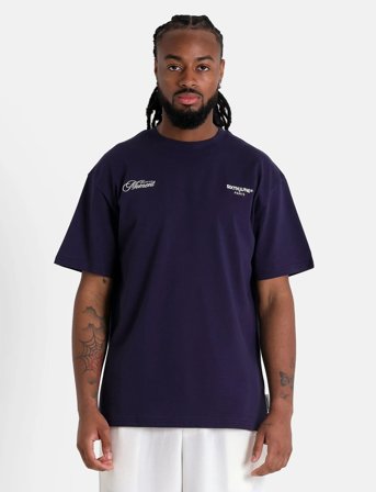 SIXTH JUNE Elevate Embroidered Ss Tshirt - Navy - XXL