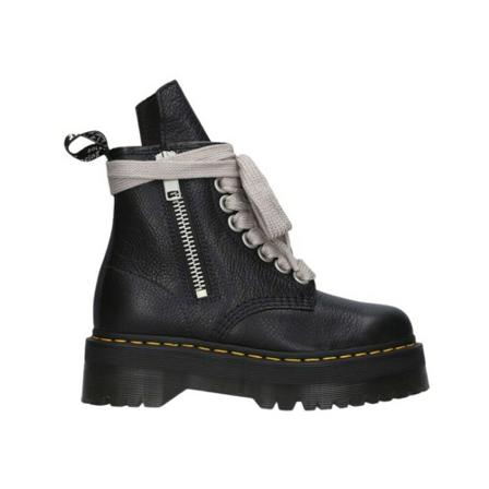 Rick Owens Lace-up Støvler Sort, Dame, Størrelse: 39 EU