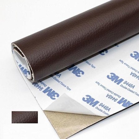 Selvklebende skinnreparasjon skinnreparasjonstape skinnreparasjon mørk brun mørk brun-FA- mørk brun 20*120 cm 1 stk