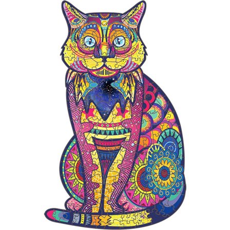 Puinen palapeli aikuisille 3D puinen palapeli puinen palapeli lelu eläimen muoto epäsäännölliset palat lahja aikuisille ja lapsille perhepelit 