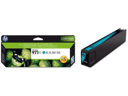 HP Bläckpatron CN626AE 971XL Cyan - Lyreco - Toner och bläck - Bläckpatroner - Bläckpatroner HP
