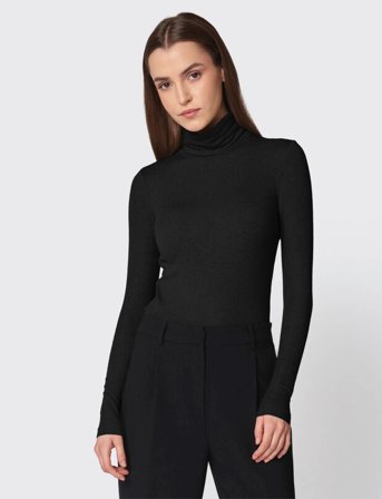 Bruuns Bazaar Angelabb Roll Neck - Black - XL