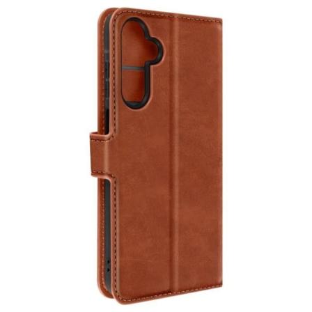 Etui til Samsung Galaxy A25 5G - AVIZAR - Wallet Function Video Support - Brun kastanj