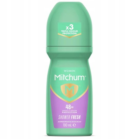 Mitchum Kvinder Antiperspirant Roll-On Shower Fresh 100Ml