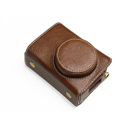 RICOH GR III /GR3/GR IIIx/GR3X -kameralle retro-tyyliinen olkalaukku, suojaava ja akunvaihtoon sopiva