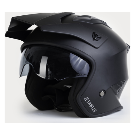 Halvhjelm Snøscooter Jethwear (2025) Svart XL