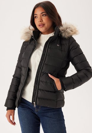 TOMMY JEANS-Tjw Basic Hooded Down Jacket-S