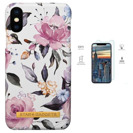 Mukavuus ja suoja iPhone X/Xs:lle kukilla!