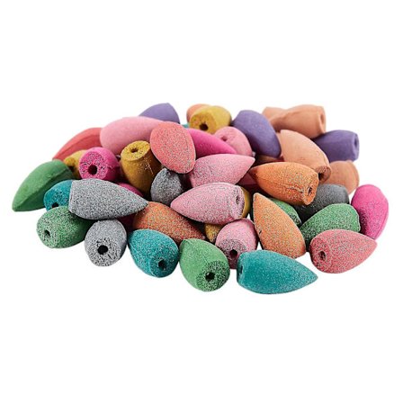 50 stykker naturlige backflow Buddha-kjegler røkelse innendørs Jasmin Tower Sandeltre Agilawood Røkelse Fr