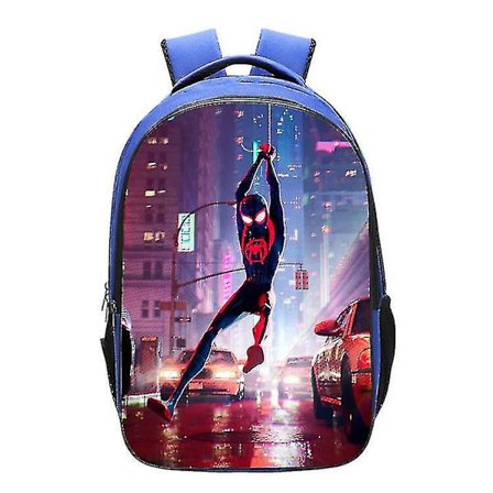 Spider-Man Tegneserie Barneskolesekk 1-6 Klasse Grunnskoleelever Ryggsekk Menn Og Kvinner Skulderveske