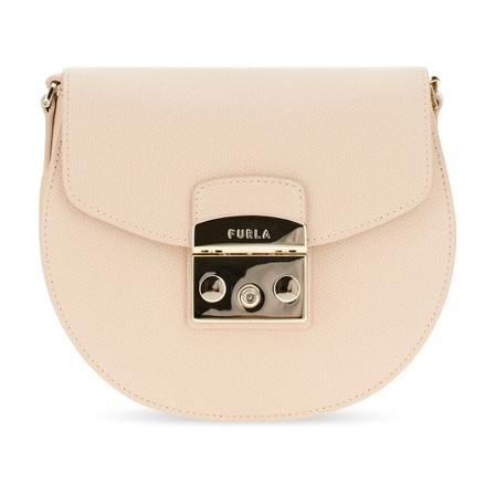 Furla - Axelremsväskor - Beige - Dam - Storlek: One Size, Dam, Storlek: ONE SIZE