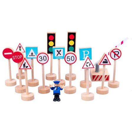 1 Set Street Trafikskyltar Parkering Crossroad 15ST - spot sales