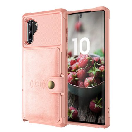 Samsung Galaxy Note10 - Praktiskt Skal med Kortfack