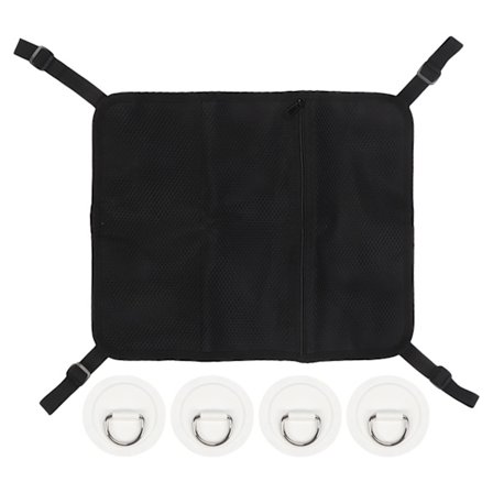 Paddleboard Mesh Bag Paddle Board Dekk Bag Kajakk Paddle Surf Dekk Bag med 4 stk Klistremerke
