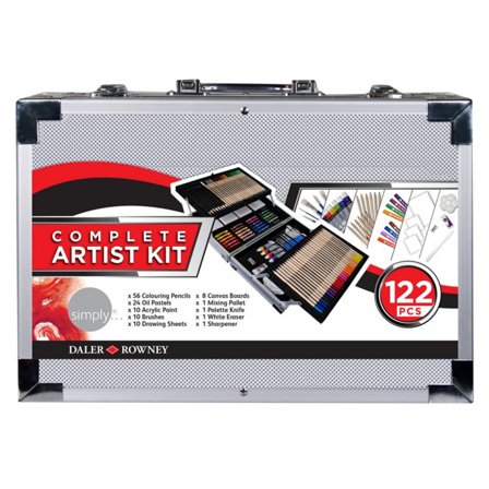 Daler-Rowney Complete Artist Kit 122 pieces