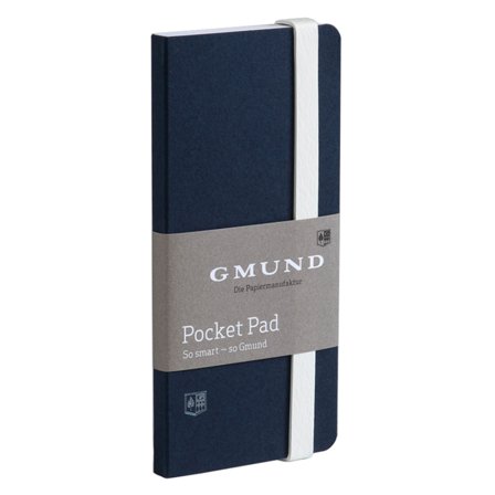 Gmund Pocket Pad Notizbuch Midnight