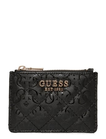 GUESS Idra Slg Credit Card Case - Black - ONE SIZE