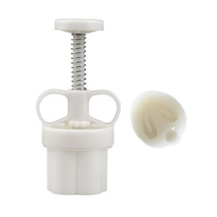 Form 20g kakskärare med tecknad kaninstämpel Handpress Gröna bönor mould gör-det-själv midhöstfestivalen