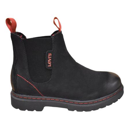 Levi's OIL Chelsea Sort, Dame Chelsea boots, Størrelse: 39 EU