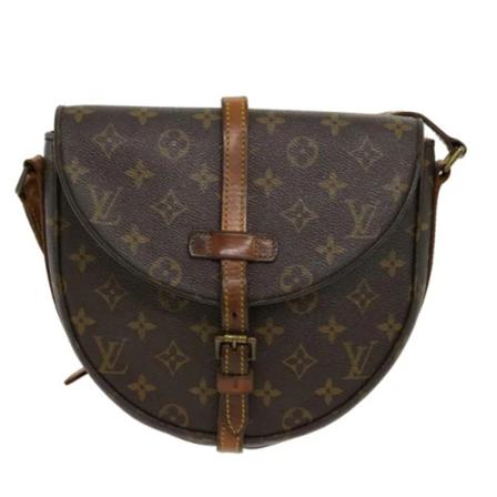 Louis Vuitton Vintage, Brown Canvas Louis Vuitton Chantilly Bruin, Dames, Maat:ONE Size
