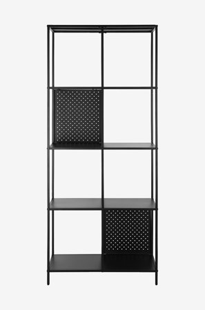 Loft24 - Bogreol Jern Charleston - Sort - Bogreoler - Fra Homeroom